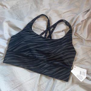 NWT energy bra long line
